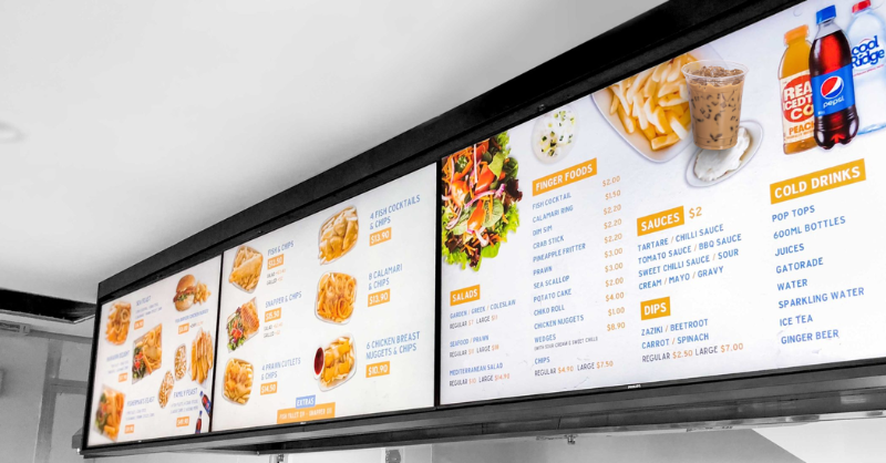 Digital Menu